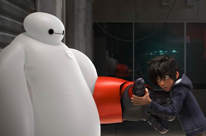 Anker Nebula X1 Smart 4K Portable Projector Review Big Hero 6 Screenshot