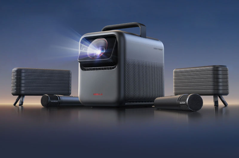 Anker Nebula X1 Smart 4K Portable Projector Review Hero Image