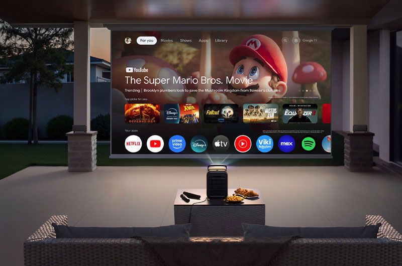 Anker Nebula X1 Smart 4K Portable Projector Review Lifestyle 1