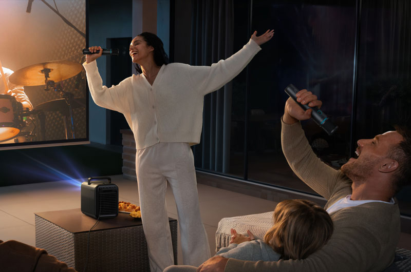 Anker Nebula X1 Smart 4K Portable Projector Review Lifestyle