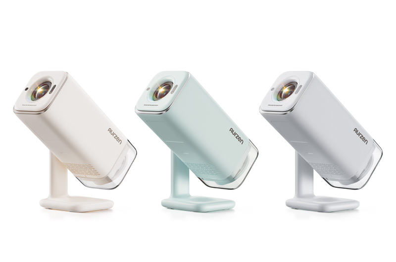 Aurzen Boom Air 1080p Smart Portable Projector Review Colors