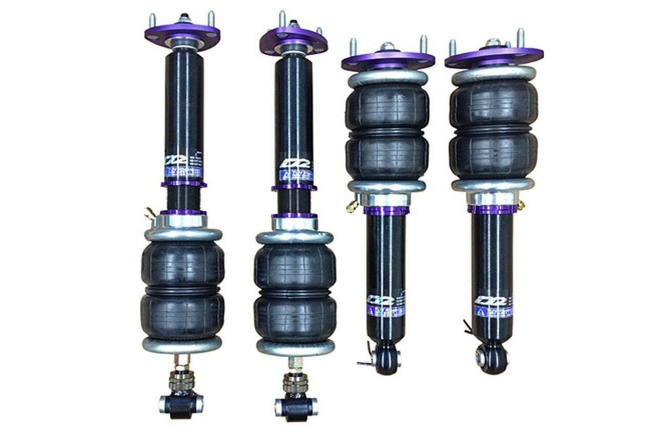 D2 Racing Air Struts with VERA Basic Management - 1989-1990 Porsche 911 Carrera 2WD (964) D-PO-09-ARB