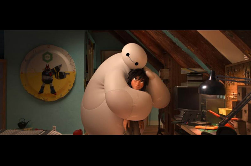 Epson EpiqVision Mini EF22 Portable Smart Laser Projector Big Hero 6 Screenshot