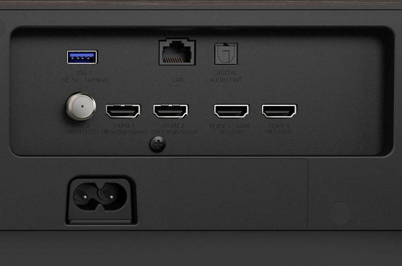 Hisense L9Q 4K Triple Laser UST Review Connections