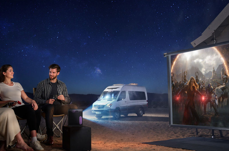 NothingProjector One Smart Portable Projector Review Lifestyle 1