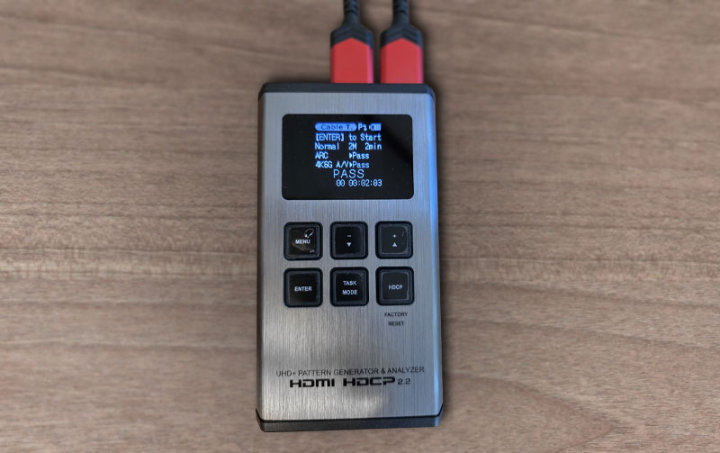Pattern Generators Article A NeuVideo 4K UHD + HDMI Signal Generator & Analyzer HDMI