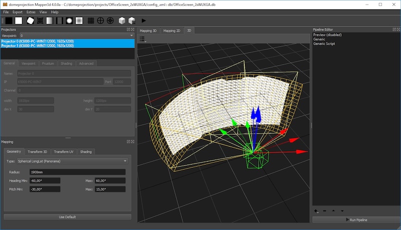 Vioso Projectiontools